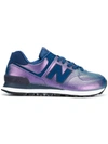 New Balance 574 Low Top Trainers - Blue