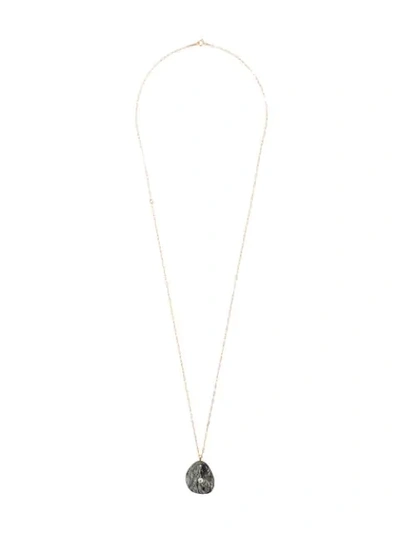 Cvc Stones Void Necklace In Green