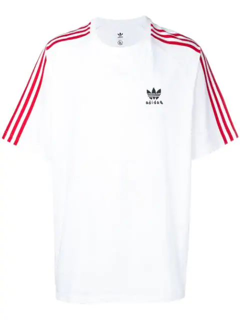 all white adidas t shirt