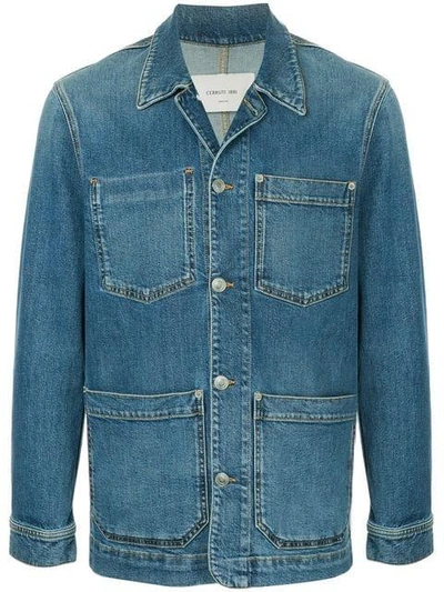 Cerruti 1881 Denim Jacket In Blue