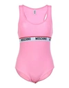 Moschino Bodysuit In Pink