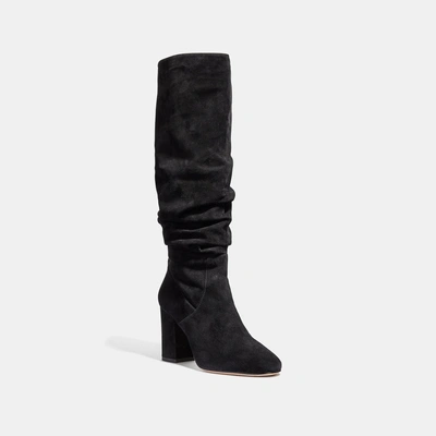 Coach Graham Slouchy Boot - Women's In Black