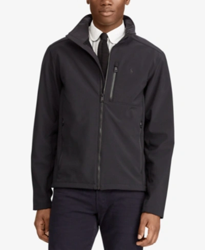 Polo Ralph Lauren Men's Big & Tall Water-repellent Softshell Jacket In Polo  Black | ModeSens