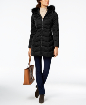 tahari puffer coat