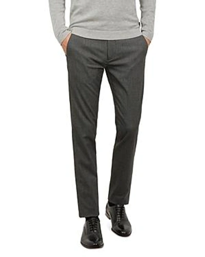 Ted Baker Dalee Slim Fit Cropped Trousers In Black