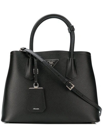 Prada Shopper Tote Bag - Black