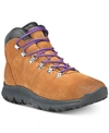 Timberland Men's World Hiker Leather Boots Men's Shoes In Trapper Tan