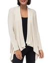 B Collection By Bobeau Amie Waterfall Cardigan In Oatmeal