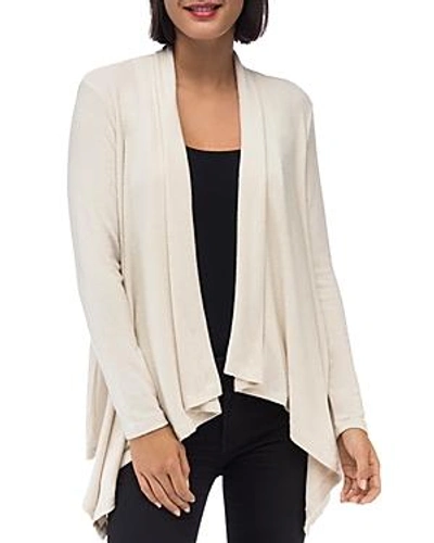 B Collection By Bobeau Amie Waterfall Cardigan In Oatmeal