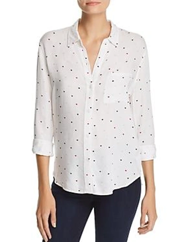 Rails Rocsi Heart Print Shirt In Multi Hearts