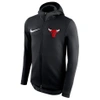 Nike Men's Chicago Bulls Nba Showtime Therma Flex Full-zip Hoodie, Black
