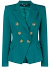 Elisabetta Franchi Double Buttoned Jacket - Green