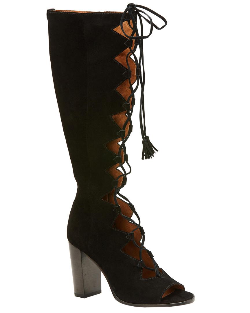 frye gabby ghillie tall boot