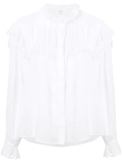 Isabel Marant Étoile Isabel Marant Etoile White Elmira Blouse