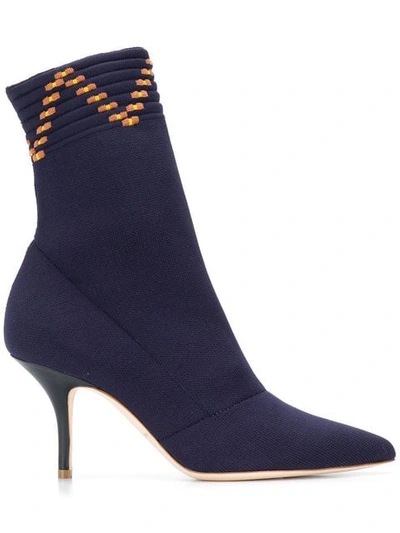 Malone Souliers Mariah Boots In Blue