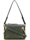 Chloé Roy Shoulder Bag In Green