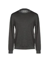 Authentic Original Vintage Style Sweatshirt In Steel Grey