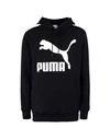 Puma Hooded Sweatshirt In Black