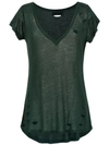 Andrea Bogosian Perforated Blouse - Green