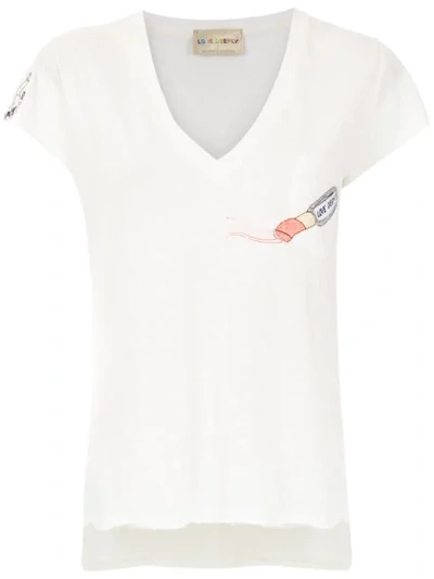 Andrea Bogosian Embroidered Top - 白色 In White