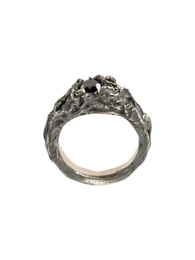 Tobias Wistisen Black Diamond Ring