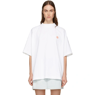 Acne Studios White Bla Konst Bassetty Uni T-shirt