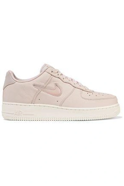 Nike Woman Air Force 1 Jewel Leather Platform Sneakers Pastel Pink