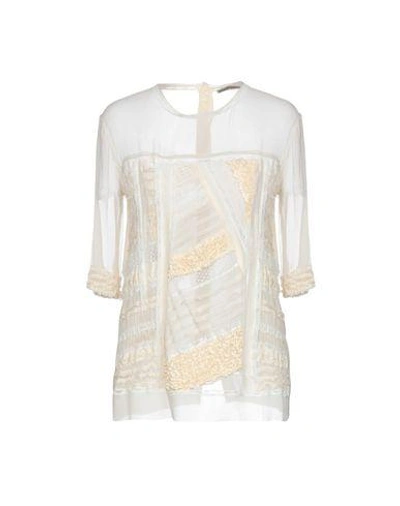 Ermanno Scervino Blouses In Ivory