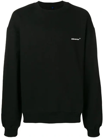 Ader Error Oversized Logo Sweatshirt - Black