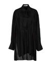 Valentino Silk Shirts & Blouses In Black