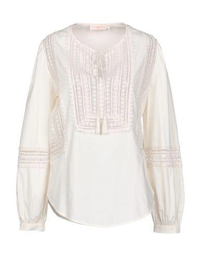 Tory Burch Blouse In Ivory