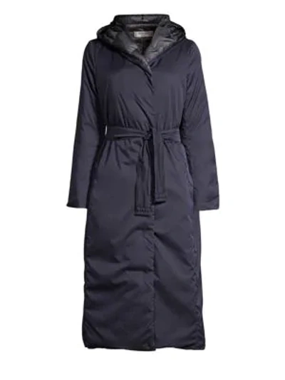 Weekend Max Mara Duccio Reversible Puffer Coat In Ultramarine | ModeSens