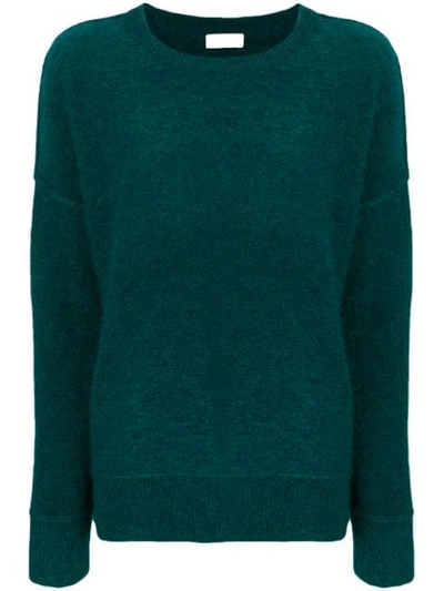 By Malene Birger Long-sleeve Fitted Sweater - Green