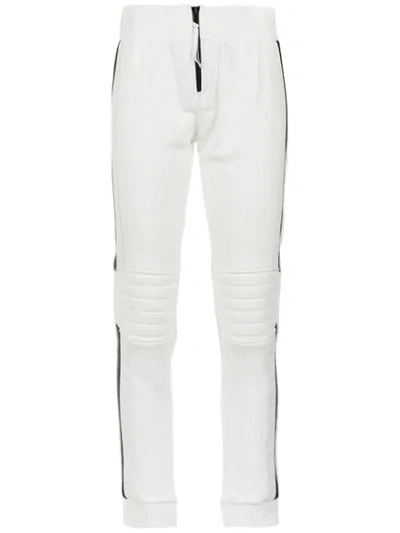 Andrea Bogosian Panelled Sweatpants - White