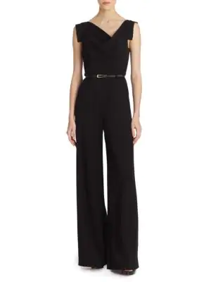 black halo jackie o jumpsuit