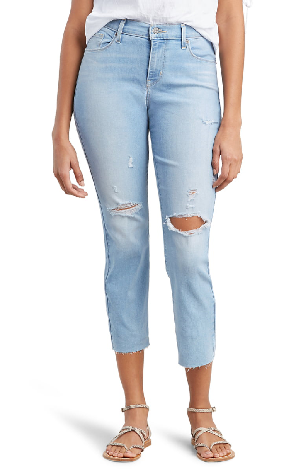 levi's curvy straight jeans