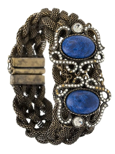 À La Garçonne Embellished Bracelet - Metallic