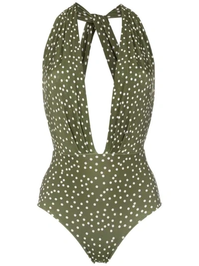 Adriana Degreas Mille Punti Swimsuit - Green
