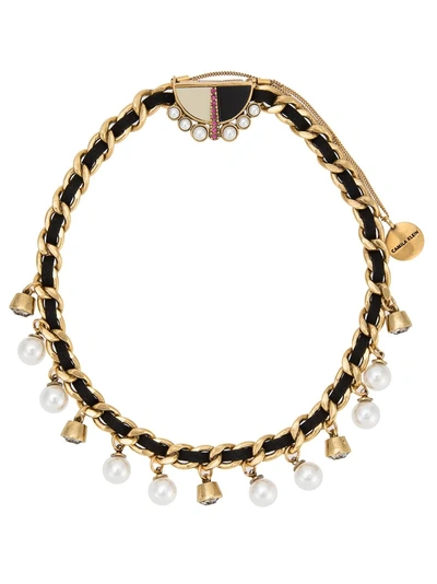 Camila Klein Embellished Choker - Metallic