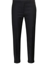 Thom Browne Straight Stripe Trousers - Blue