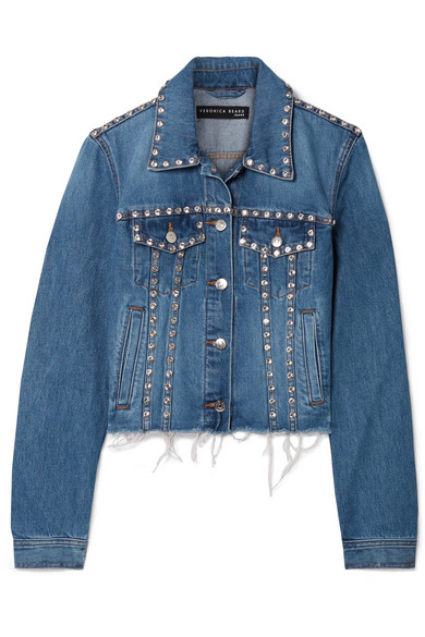 veronica beard cara jean jacket
