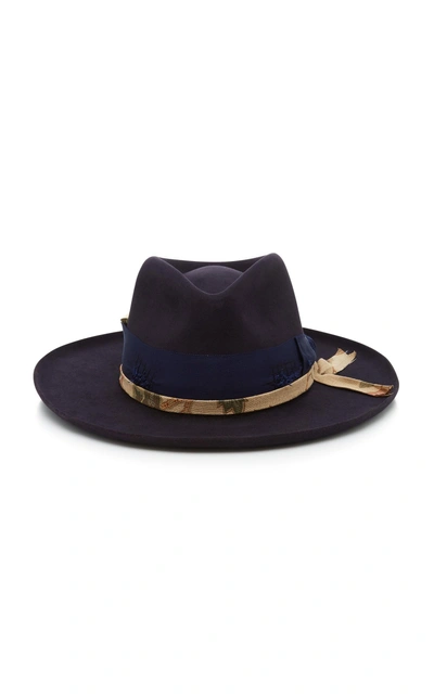Nick Fouquet Exclusive Astral Smoke Hat In Black