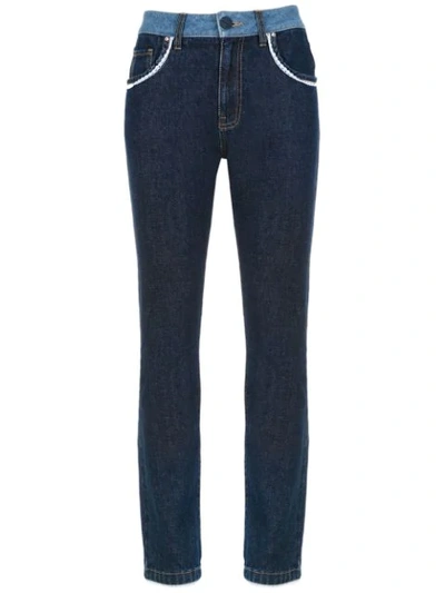 Andrea Bogosian Skinny Jeans In Blue