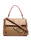 Chloé Faye Medium Quilted Leather Bag - Neutrals