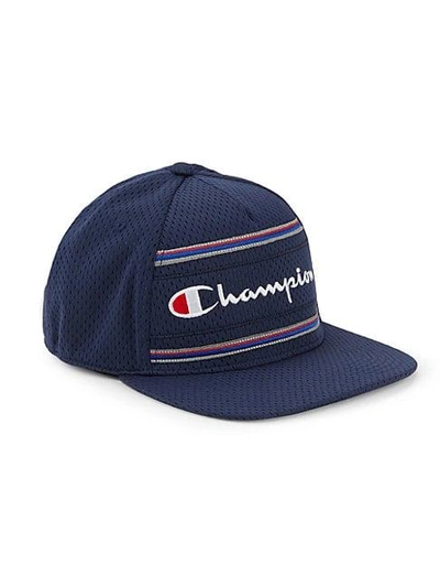 Champion Logo Baseball Cap In Navy