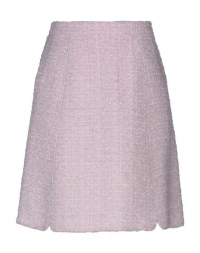 Giambattista Valli Knee Length Skirt In Lilac