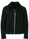 Ymc You Must Create Shearling Jacket In Black