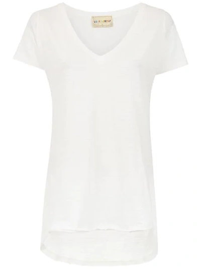 Andrea Bogosian Patch Detail Blouse In White