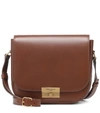 Saint Laurent Betty Leather Shoulder Bag In Brown