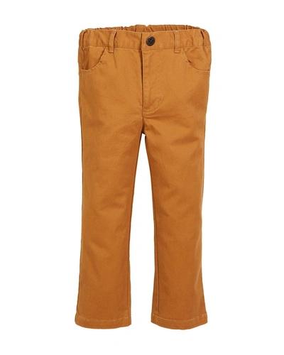 Fore Brushed Twill Straight-leg Pants In Brown